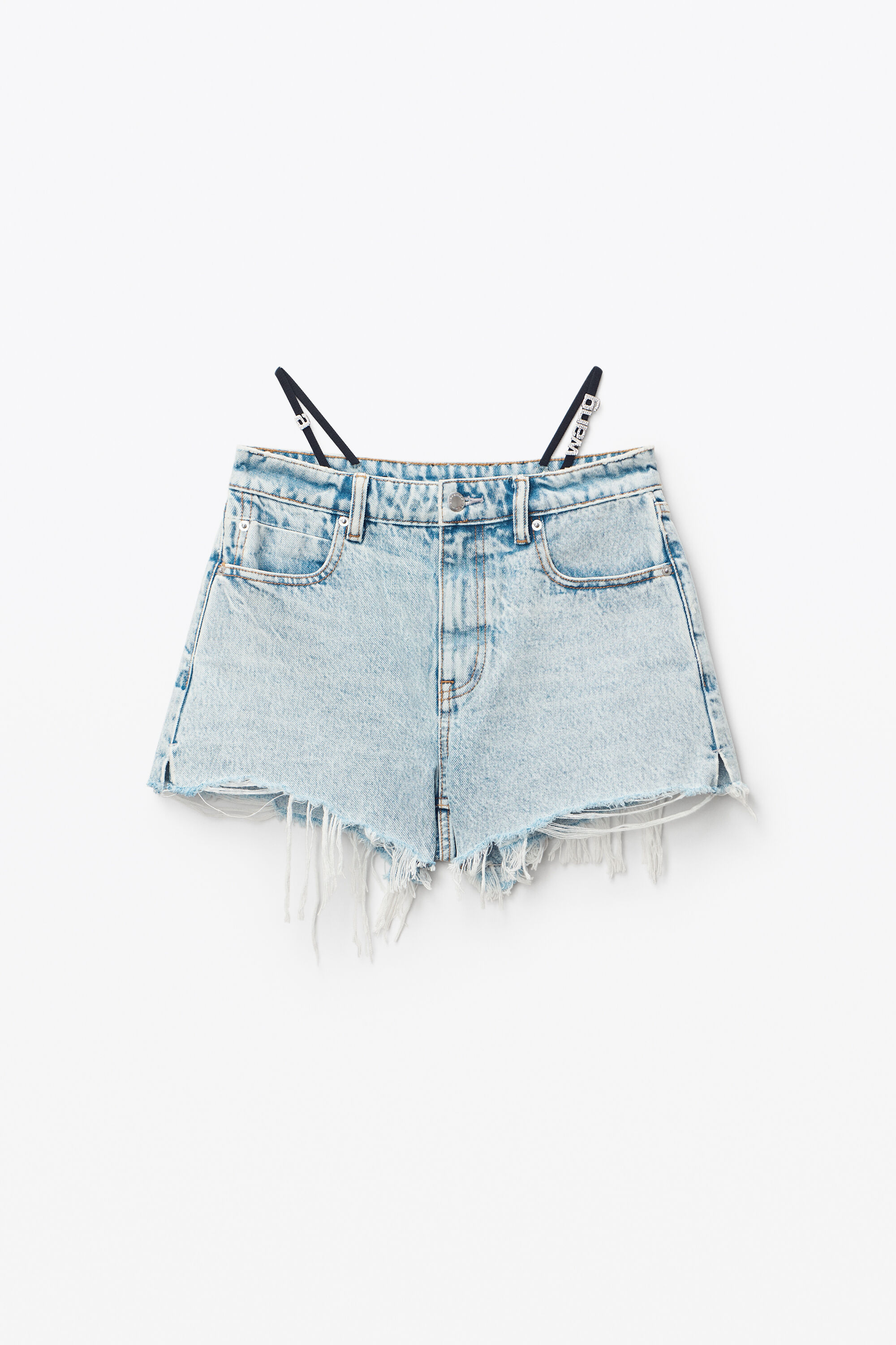alexanderwang DIAMANTE LOGO STRAP LAYER 