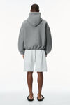 Alexander Wang sidewalk star zip up hoodie in dense fleece