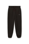 alexander wang 密绒运动裤 black