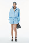 Alexander Wang chambray blue 棉质男友风衬衫