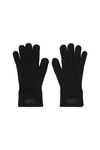 dome logo gloves in ribbed wool stretch