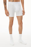 Alexander Wang white men's boxer brief in ribbed jersey