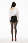 PLEATED SHORTS IN WOOL TAILORING