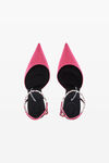 alexander wang delphine 105 徽标粘胶纤维系带鞋 pink
