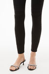 alexander wang dahlia 50 水晶凉鞋 black/clear