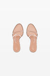 alexander wang nova 85 slides in pvc peachy nude