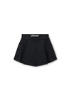 Alexander Wang black high-waist flared shorts