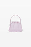 alexander wang ryan 透明罗纹针织小号手袋 y2k lavender