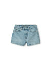 Alexander Wang vintage faded indigo shorty 高腰牛仔短裤