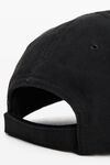 Alexander Wang washed black unisex distressed logo baseball cap