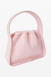 Alexander Wang ballerina pink 小号 ryan 烫钻手提包