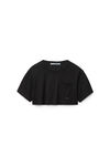 DTC HIGH TWIST CROP TEE