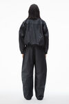 Alexander Wang black track jacket with piping
