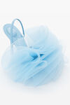 alexander wang pom 105 slingback in mesh/satin celestial blue