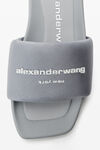 Alexander Wang alloy aw pool slide sandal