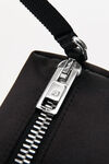 Alexander Wang black heiress pouch in satin