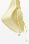alexander wang ryan 罗纹针织小号手袋 pale lime yellow