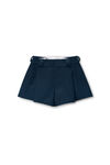 Alexander Wang navy box-pleated workwear-inspired short