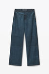 Alexander Wang washed graphite 棉质修身长裤