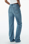 Alexander Wang vintage light indigo ez 中腰牛仔裤