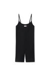Alexander Wang black cami bodysuit in ribbed jersey