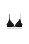 TRIANGLE BRA IN RIBBED JERSEY