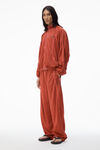 Alexander Wang washed red 网眼针织运动夹克