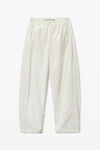 Alexander Wang white onyx unisex track pant