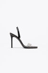alexander wang nova凉鞋 black
