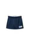 Alexander Wang navy deconstructed athletic mesh skort