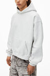 alexander wang 密绒连帽衫 vintage heather grey