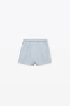 alexander wang 密织棉质经典平角短裤 xenon blue