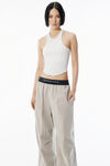 Alexander Wang stone stone chino articulated pant