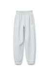alexander wang 发泡彩胶徽标装饰毛圈布运动裤 light heather grey