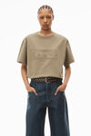 alexander wang dollar bill tee in compact jersey sanctuary
