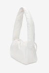 alexander wang ryan 软皮革发泡彩胶小号包袋 white