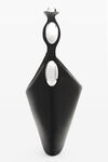 alexander wang 皮革新月包 black
