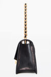alexander wang w legacy mini bag in distressed leather black