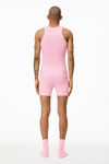 alexander wang 罗纹棉背心 light pink