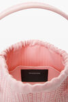 Alexander Wang ballerina pink 小号 ryan 烫钻手提包