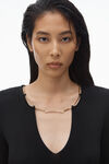 Alexander Wang black logo nameplate dress
