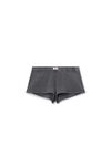 Alexander Wang army drab 灰色华夫纹针织棉男童短裤