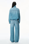 Alexander Wang vintage light indigo regen 轻盈牛仔布运动夹克
