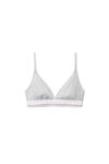 TRIANGLE BRA IN RIBBED JERSEY