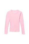 alexander wang 罗纹棉长袖 t 恤 light pink