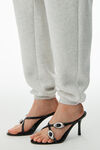 alexander wang 密绒运动裤 vintage heather grey