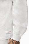 alexander wang 中性款棉质保暖华夫格长袖衫  heather grey