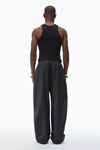 Alexander Wang black 滚边运动长裤