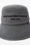 Alexander Wang washed asphalt 做旧徽标装饰渔夫帽