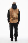 alexander wang sweatpant in dense fleece   black